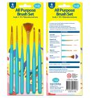 All Purpose 6pc Craft Brush Set