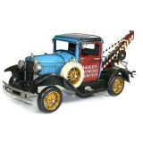 Old Ford Tow Truck 41cm Metal Ornament 