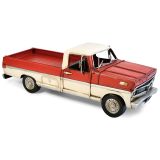 1970 Ford F-100 Ranger Metal Ornament - Red 33x11.5x11cm