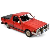 1986 Subaru Brumby Ute Metal Ornament - Red 33x14x10.5cm