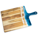 XL Acacia Resin Cheese Board Ocean Vibes