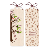 Wooden Bookmark 4.5x14cm - Tree of Life