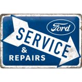 Nostalgic-Art Medium Sign  Ford - Service & Repairs