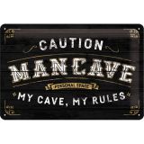 Nostalgic-Art Medium Sign Man Cave 20x30cm