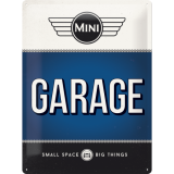 Nostalgic-Art Large Sign Mini - Garage Blue 30x40cm