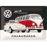 Nostalgic-Art Large Sign VW - Meet the Classics