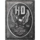 Nostalgic-Art Large Sign Harley-Davidson Metal Eagle