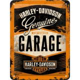 Nostalgic-Art Small Sign Harley Davidson Genuine Garage
