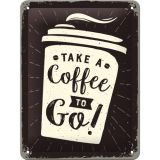 Nostalgic-Art Small Sign Coffee To Go