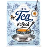 Nostalgic-Art Small Sign It's Tea O'Clock 15x20cm