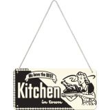 Nostalgic-Art Hanging Sign Kitchen 10x20cm