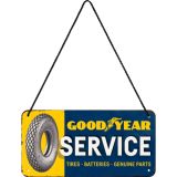 Nostalgic-Art Hanging Sign Goodyear - Service 10x20cm