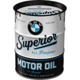 Nostalgic-Art Money Box Oil Barrel BMW Motor Oil