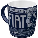 Nostalgic-Art Ceramic Mug Fiat Since 1899 Logo Blue 