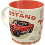 Nostalgic-Art Mug Ford Mustang GT 1967 Red