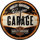 Nostalgic-Art Wall Clock Harley-Davidson Garage