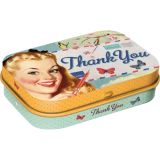 Nostalgic-Art Mint Box Thank You 4x6x2cm