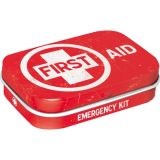 Nostalgic-Art Mint Box First Aid Red 4x6x2cm