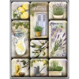 Nostalgic-Art 9pc Magnet Set Mediterranean