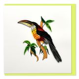 Quilled Card Toucan