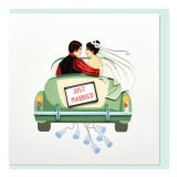 Quilled Card Just Married