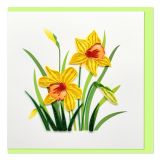 Quilled Card Daffodils