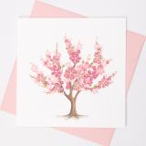 Quilled Card Blossom Tree 