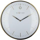 NeXtime Glamour Wall Clock 30cm White