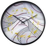 NeXtime Koi Wall Clock 30cm Grey