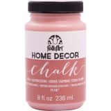 FolkArt Home Decor Chalk Paint 236ml Salmon Coral