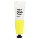 Artist Acrylic Paint 100ml Yellow