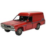 Holden HZ Sandman Metal Car Ornament Red 28cm