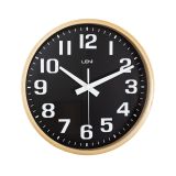 Leni Wood Wall Clock 26cm Black