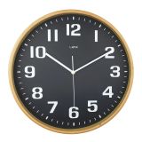 Leni Wood Wall Clock 32cm Black