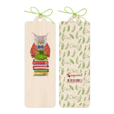 Wooden Bookmark 4.5x14cm - Owlet