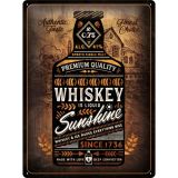 Nostalgic-Art Large Sign Whiskey Sunshine 30x40cm