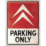 Nostalgic-Art Large Sign Citroen Parking Only 30x40cm