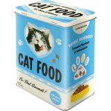 Nostalgic-Art Tin Storage Box Large Cat Food 10x14x20cm