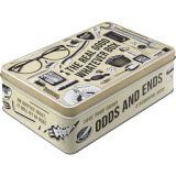 Nostalgic-Art Flat Storage Tin Odds and Ends 23x16x7cm