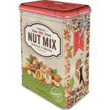 Nostalgic-Art Clip Top Tin Nut Mix 7.5x11x17.5cm