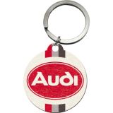 Nostalgic-Art Keyring Round Audi Logo