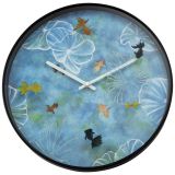 NeXtime Pond Wall Clock 30cm Blue