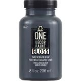 FolkArt One Décor Paint 236ml Gloss Classic Black