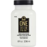 FolkArt One Decor Paint 236ml Wicked White - Eggshell Finish