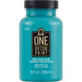 FolkArt One Decor Paint 236ml Arctic Teal - Eggshell Finish