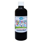 Crafty Kids Paint 500ml Licorice Black