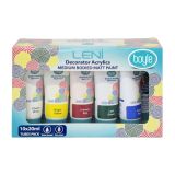 Leni Decorator Acrylics Sampler Pack 10 x 20ml