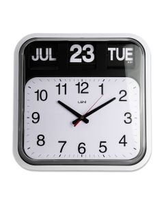 Leni Banker's Wall Clock with Calendar