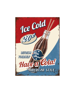 Nostalgic-Art Magnet Ice Cold Cola 6x8cm