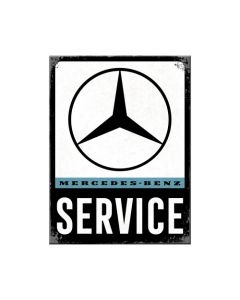 Nostalgic-Art Magnet Mercedes-Benz Service 6x8cm